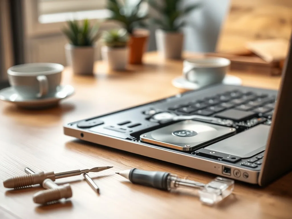 Wymiana dysku w laptopie – jak to zrobić krok po kroku?