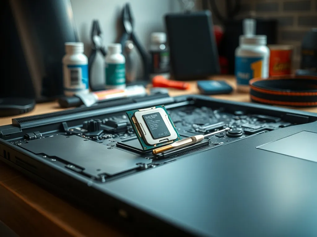 Wymiana procesora w laptopie – jak to zrobić krok po kroku?