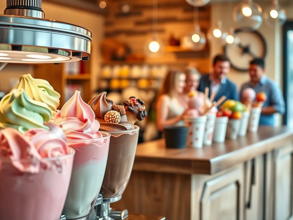 Porównanie maszyn do lodów włoskich różnych producentów